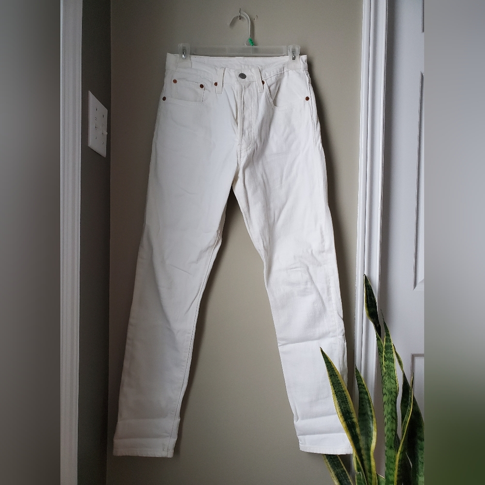 Levi's 501 S Denim Jeans White